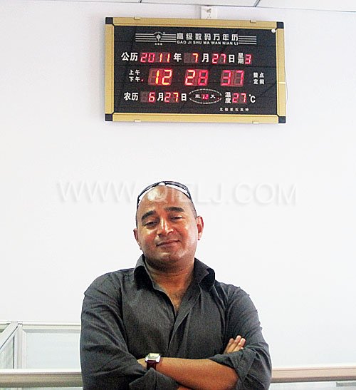 2011年7月25日，外國友人參觀考察我公司！明經(jīng)理等接待并陪同參觀！(圖3)
